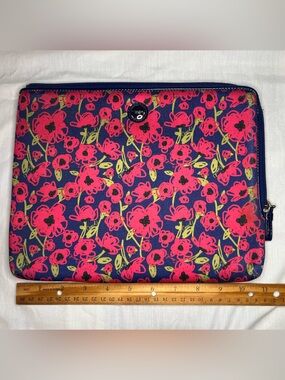 Coach Poppy Zippered Tablet Sleeve